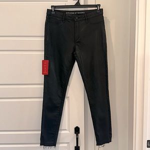 Articles of Society black coated skinny jeans, size 31